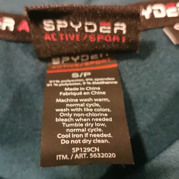 Spyder Women’s Brushed Crew Neck Top S - Picture 6 of 6